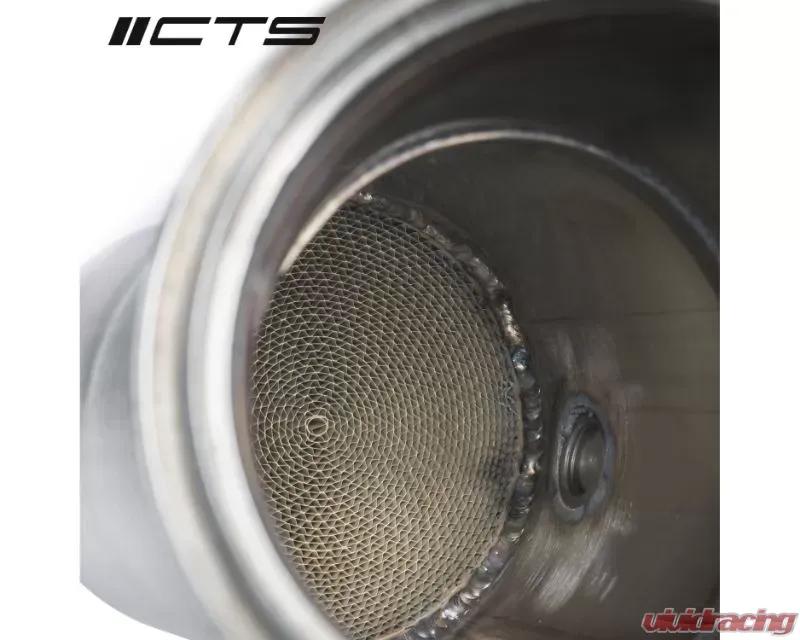 CTS Turbo 4.5" High-Flow Cat Downpipe (2020-2024 A90 Toyota Supra) - CTS-EXH-DP-0024-S-CAT