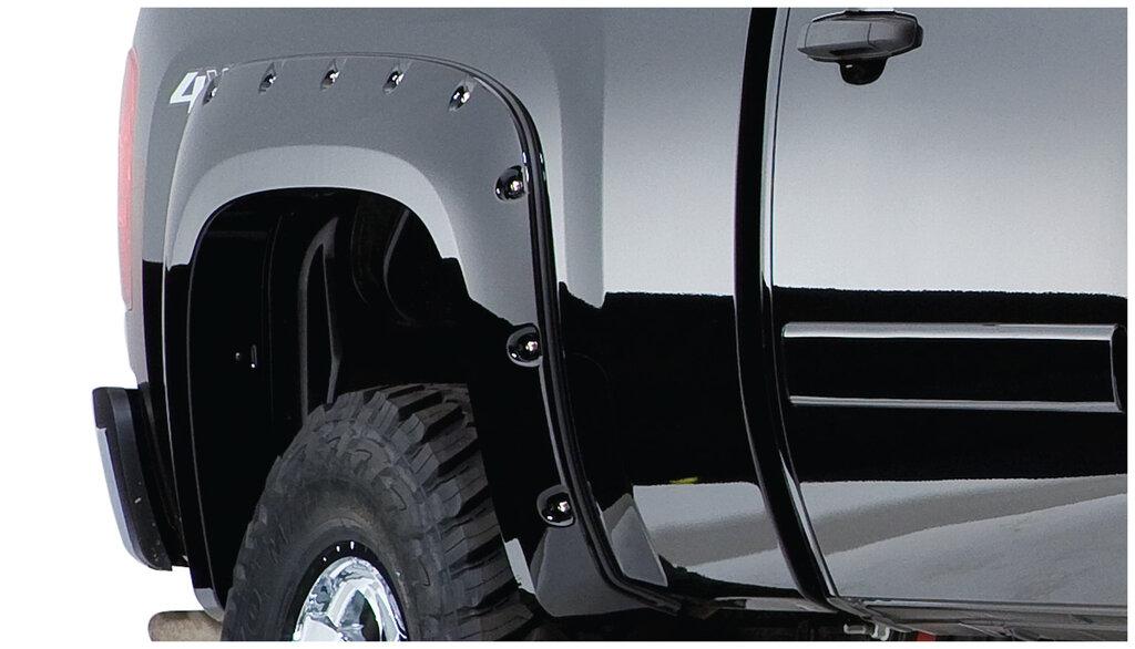 Bushwacker Fender Flares Cutout Style 2Pc Rear - 40004-11