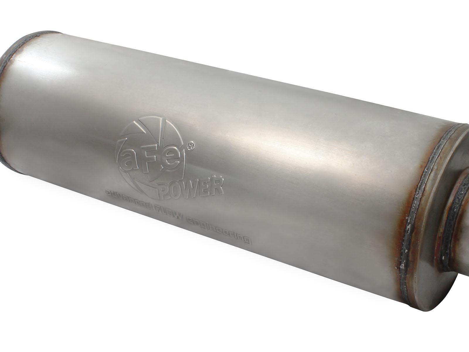 AFE MACH Force-Xp 4 IN 409 Stainless Steel Cat-Back Exhaust System w/Polished Tip (2015-2020 F-150, F-150) - 49-43069-P