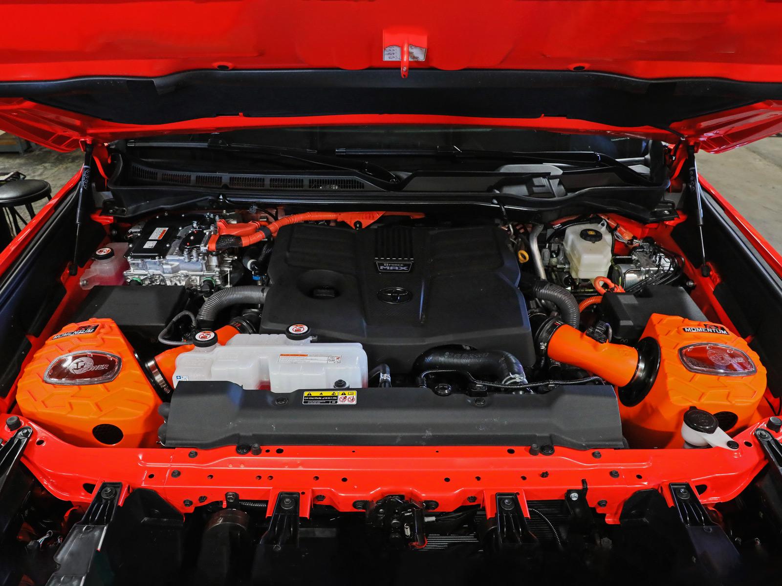 AFE Momentum  GT Cold Air Intake System Orange w/ Black Pro 5R Filter - 50-70100KN