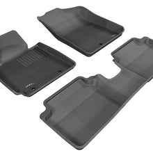 3D MAXpider 2012-2017 Hyundai Veloster Kagu 1st & 2nd Row Floormats - Black