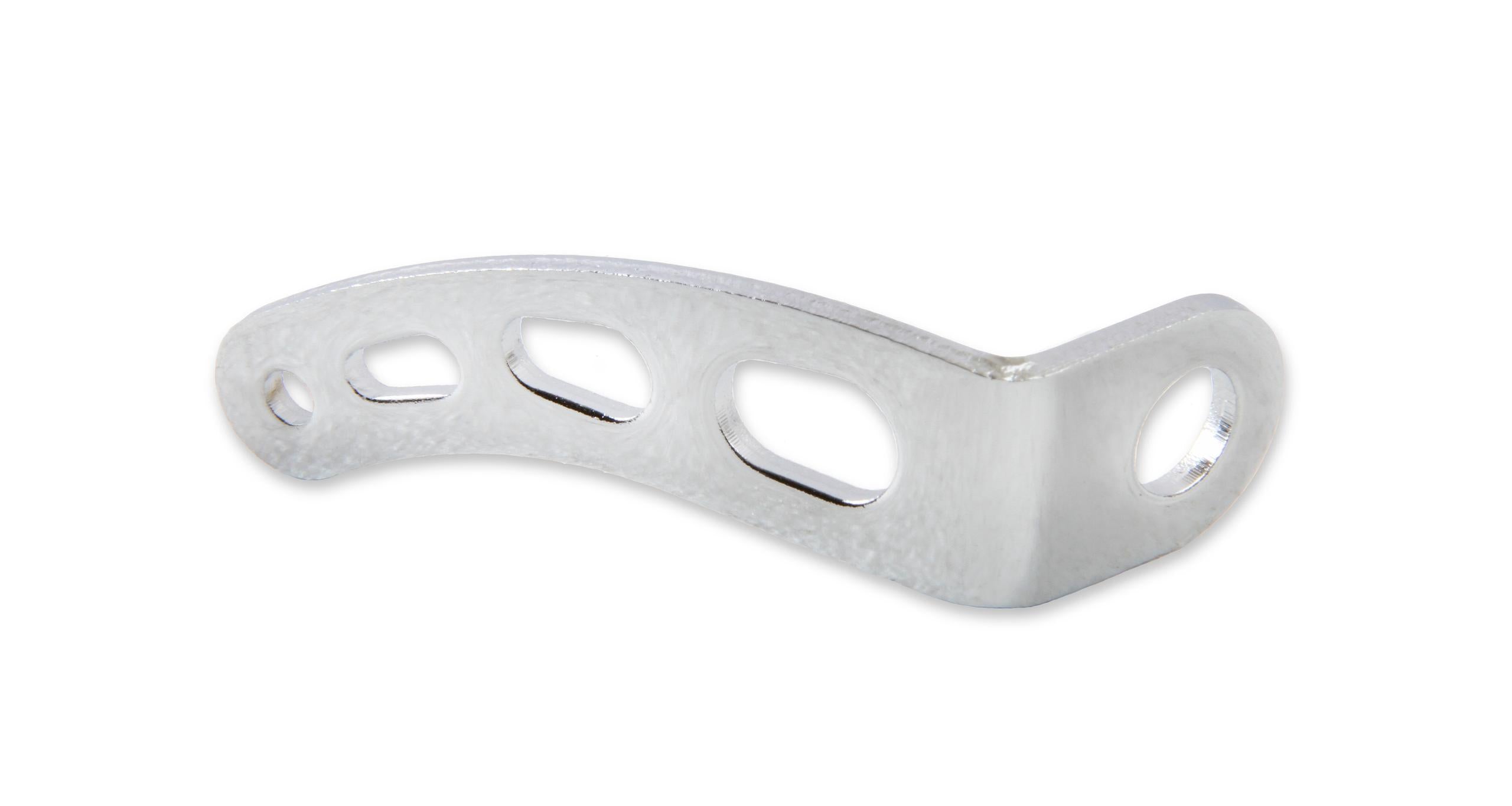 Mr. Gasket Chrome Throttle Spring Bracket.  - 3683