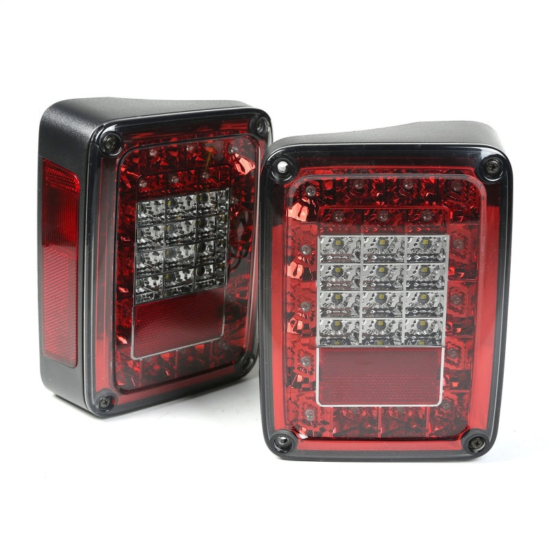 Rugged Ridge Tail Light Kit Led Smoke; 07-18 Jeep Wrangler Jk - 12403.88