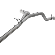 AFE Large Bore-HD 4 IN 409 Stainless Steel DPF-Back Exhaust System w/Polished Tip - 49-43065-P