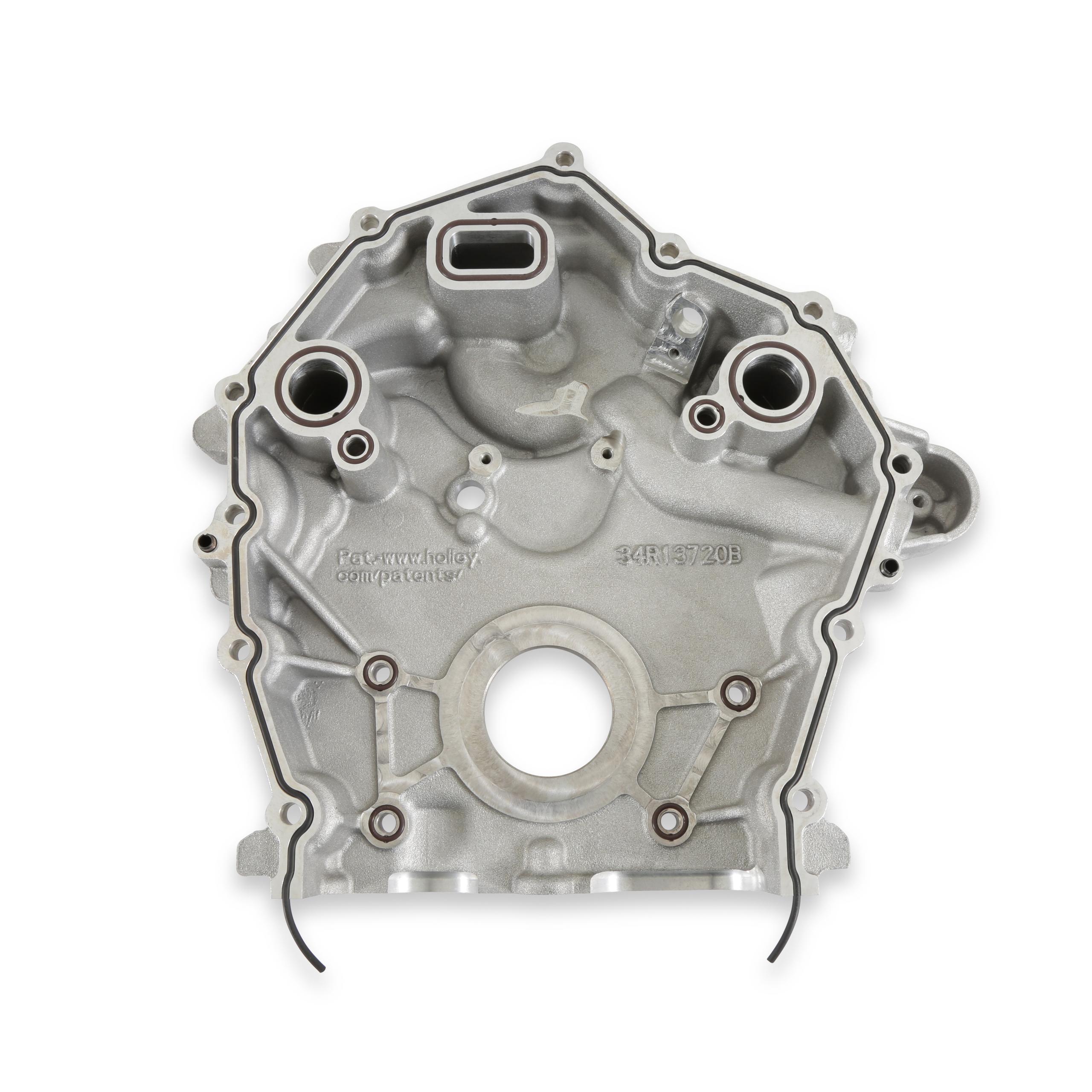 Holley Timing Cover - Ford 7.3L Godzilla - Natural - 97-401