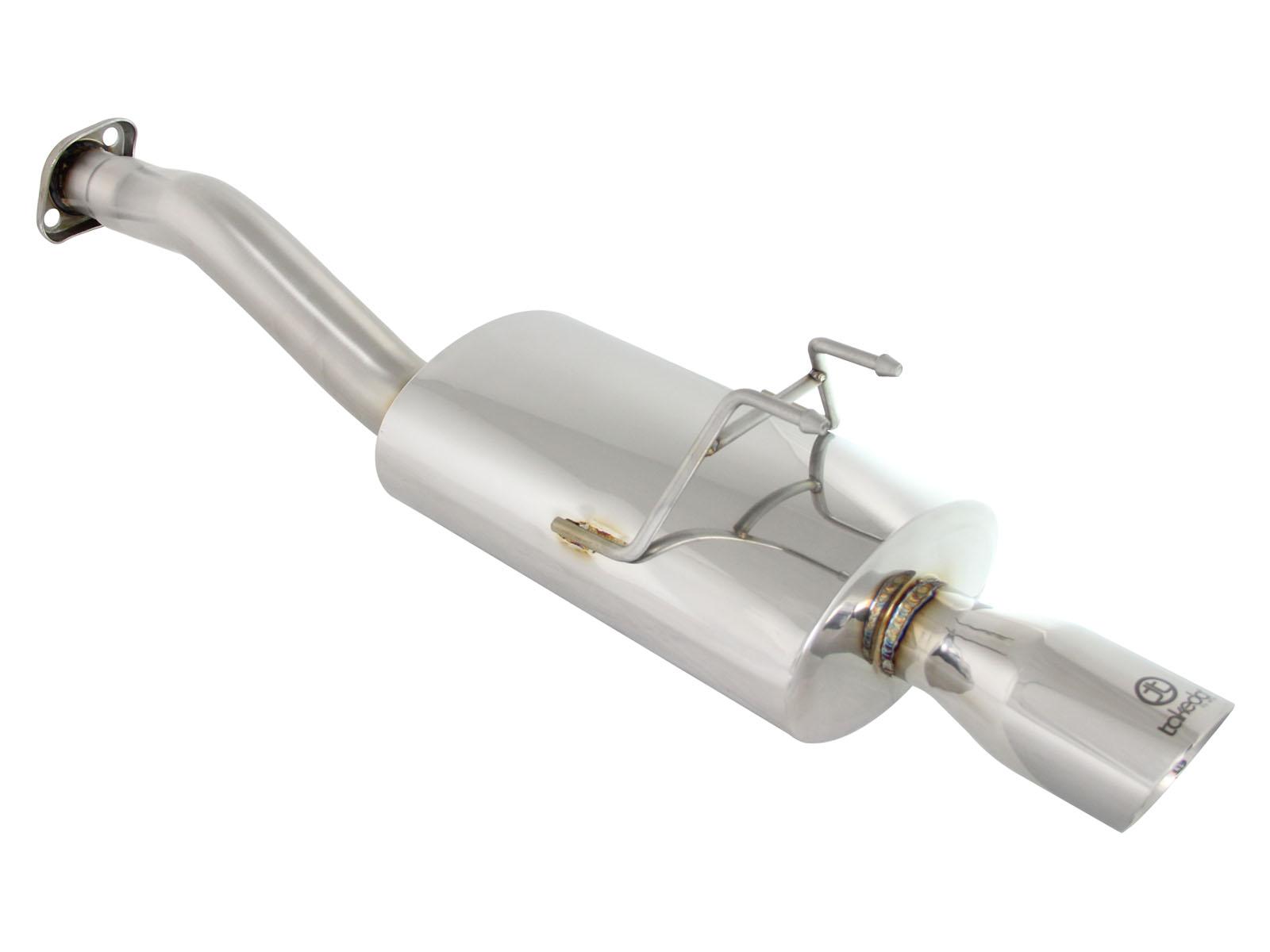AFE Takeda 2-1/2in 304 Stainless Steel Axle-Back Exhaust System (2012-2015 Civic) - 49-36603