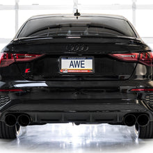 AWE Touring Edition Exhaust for Audi 8Y S3 - Diamond Black Tips - 3015-43897