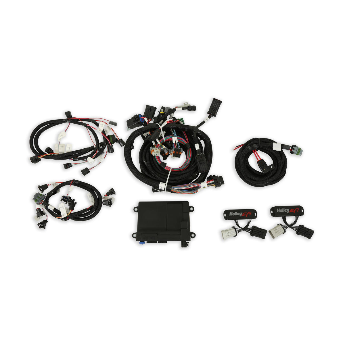 Holley Efi 550-617N 4V Ford Modular Efi Kit, Ntk O2, Jetronic Inj