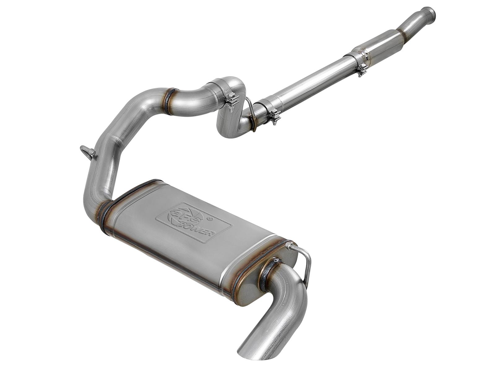 AFE Cat-Back Exhaust System (2018-2020 Jeep Wrangler L4-2.0L(t)) - 49-48079