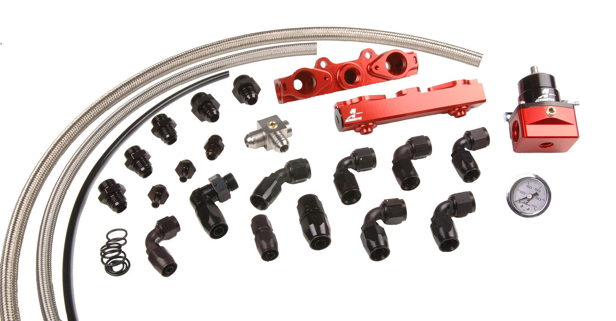 Aeromotive 04-06 Subaru 2.5L Sti Fuel Rail System (2004-2006 Impreza) - 14137
