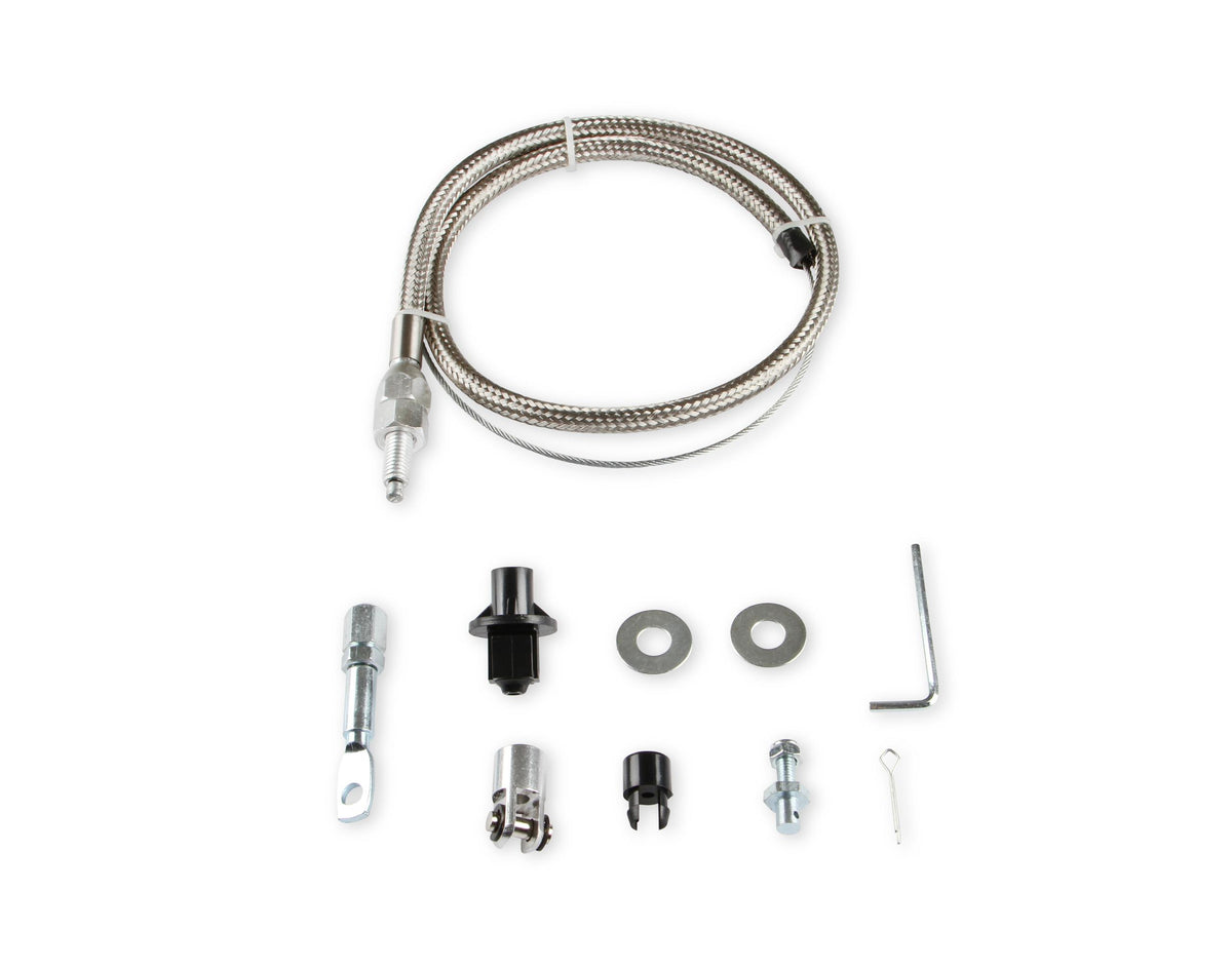 Mr. Gasket 5657 Steel Braided Thrott Cable Kit