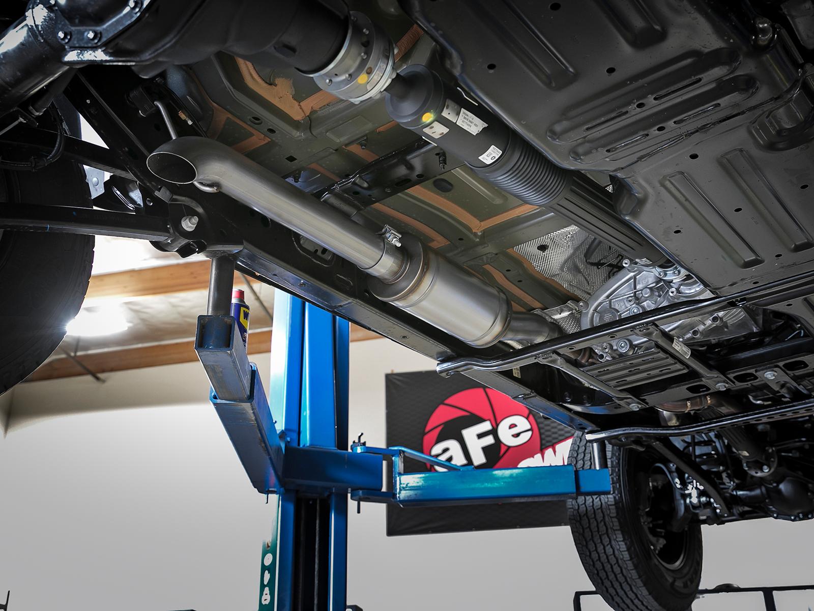 AFE ROCK BASHER Cat-Back Exhaust System (2018-2021 Wrangler, Wrangler) - 49-48068