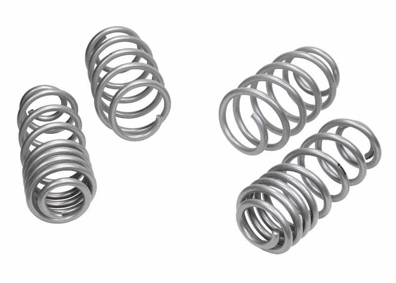 Whiteline Performance Coil Springs Lowered Suits GTI Models Front And Rear Performance Coil Spring Kit Lowers Vehicle 25MM Front And Rear Whiteline - WSK-VWN002