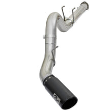 AFE ATLAS 5 IN Aluminized Steel DPF-Back Exhaust System w/Black Tip (2017-2021 F-250 Super Duty, F-350 Super Duty) - 49-03090-B