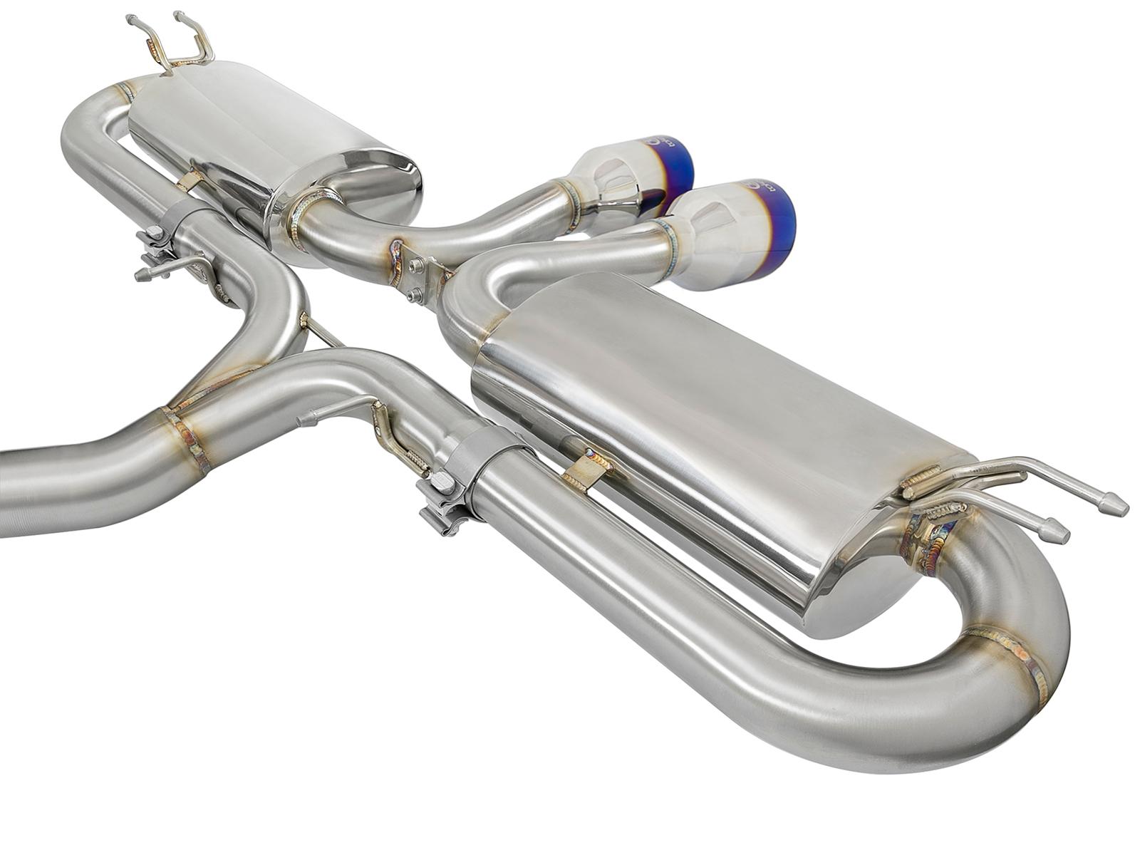 AFE Cat-Back Exhaust System (2017-2019 Honda Civic Si L4-1.5L (t)) - 49-36618-L