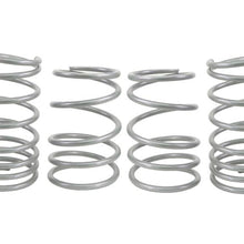 Whiteline Performance Coil Springs Lowered Front/Rear Performance Kit Lowers Vehicle 25MM 01-07 Subaru Whiteline - WSK-SUB003