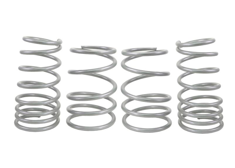 Whiteline Performance Coil Springs Lowered Front/Rear Performance Kit Lowers Vehicle 25MM 01-07 Subaru Whiteline - WSK-SUB003