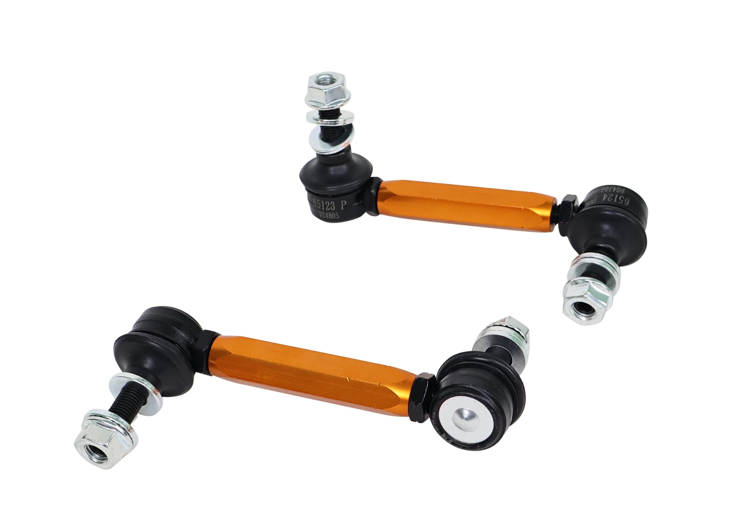 Whiteline Performance Rear Sway Bar Link Adjustable Extra Heavy Duty 97-12 Honda Whiteline (1997-2020 CR-V, Tiburon, Accord, Lancer, Accord Crosstour, 120i, 335i, 328i, 118i, 325i, 128i, 135i, 328i xDrive, 335is, 335i xDrive, 125i, 320i, 6, 320i xDrive, 1