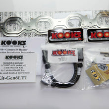 Kooks 1-7/8" SS Headers & GREEN Catted OEM Connection Pipes. 2016-2020 Camaro SS/ZL1. - 2260H430