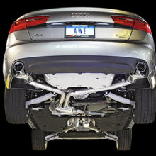AWE Tuning Audi C7 A6 3.0T Touring Edition Exhaust - Dual Outlet Chrome Silver Tips - 3015-32048