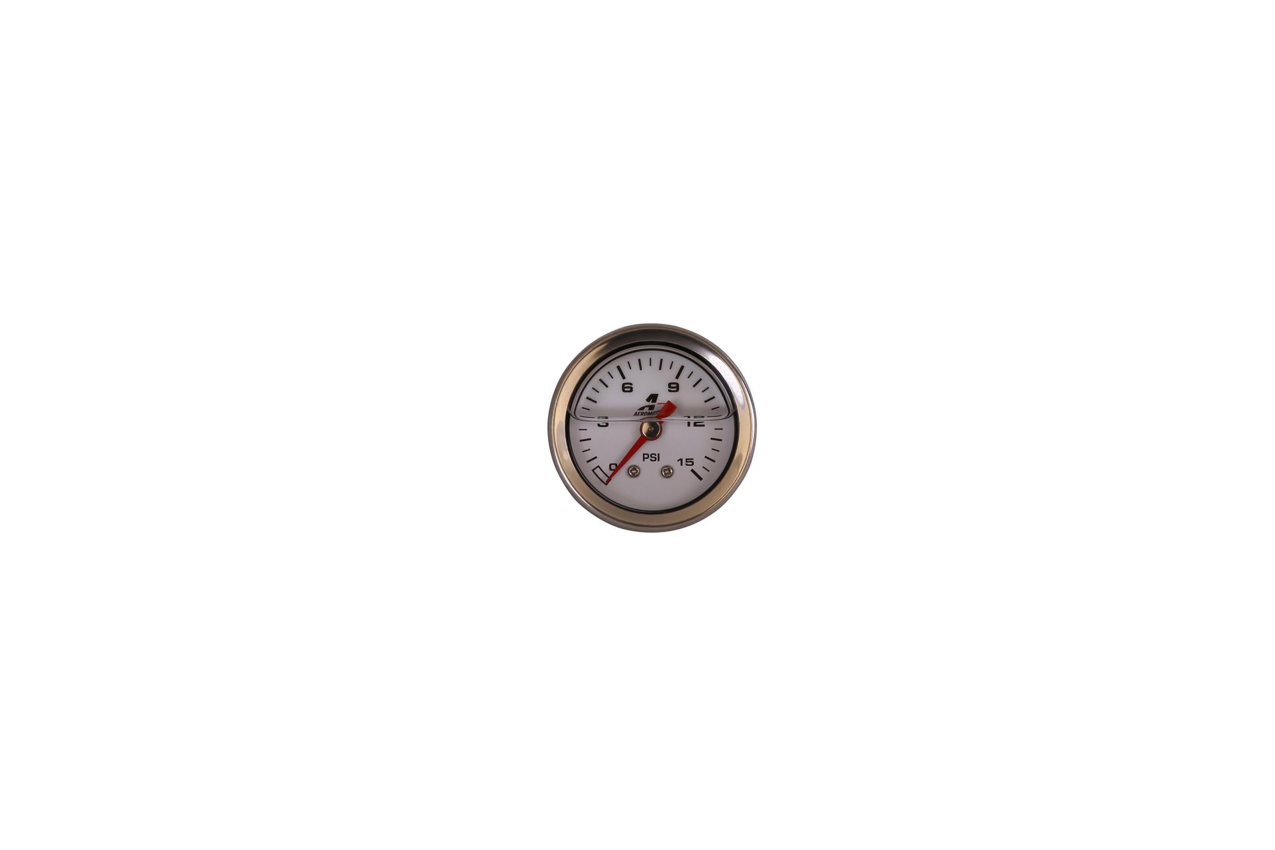 Aeromotive 0-15 Psi Fuel Pressure Gauge - 15632