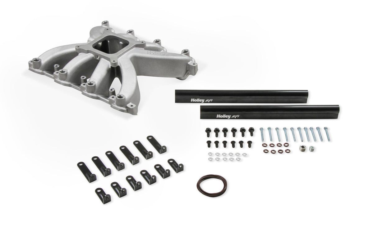 Holley Intake Mnfld Ls7 Sngle Plane Efi - Black  - 300-269BK