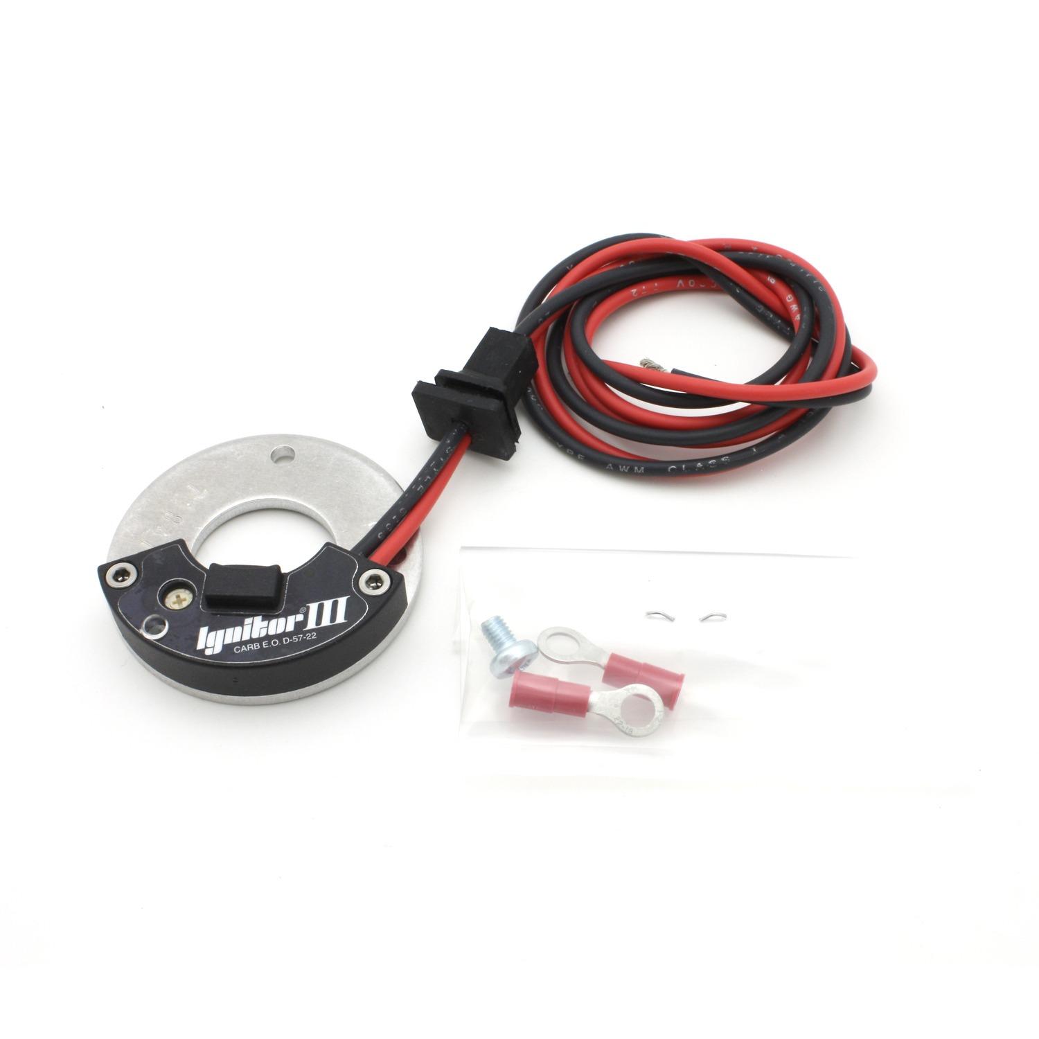 Pertronix Ignitor Iii Kit For Original Bosch Distributors (Aftermarket) # 009 & 050. 4-Cylinder, Single Point, 12-Volt Negative Ground, Non Vacuum Advance. - 71847A