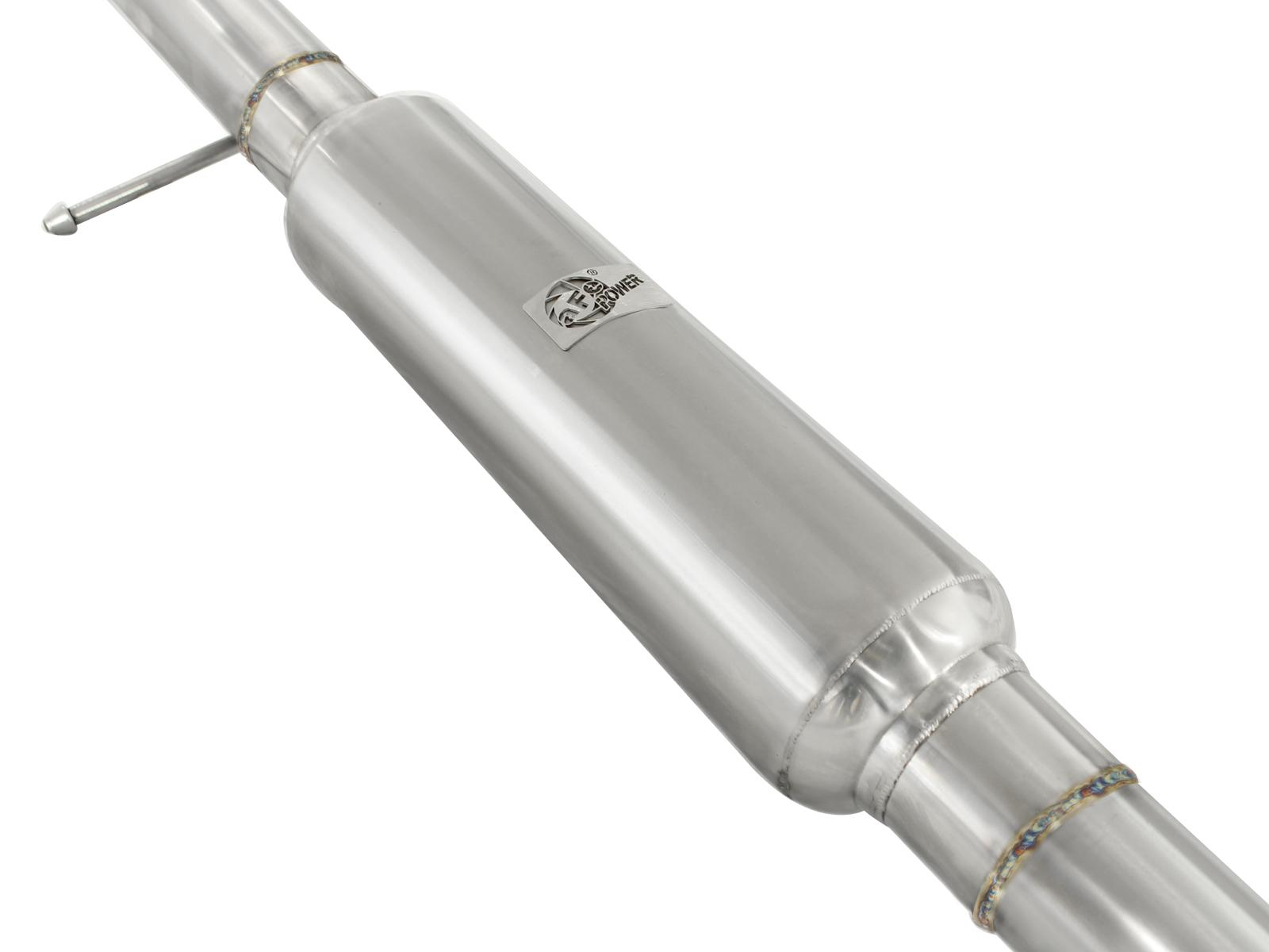 AFE Takeda 2-1/2 IN 304 Stainless Steel Mid-Pipe (Honda Accord Coupe EX-L 13-16 V6-3.5L) - 49-36608