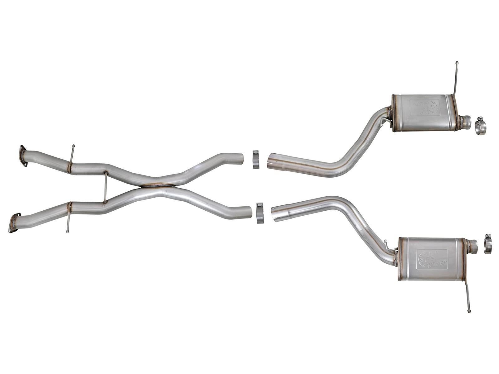 AFE MACH Force-X Cat-Back Exhaust System (2012-2021 Grand Cherokee, Grand Cherokee, Grand Cherokee) - 49-38058