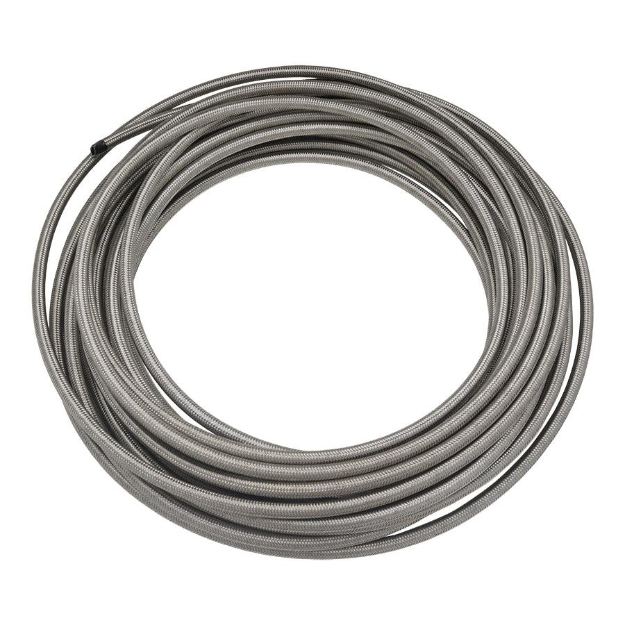 DeatschWerks 10AN Stainless Steel Double Braided PTFE Hose, 50 Feet - 6-02-0863-50