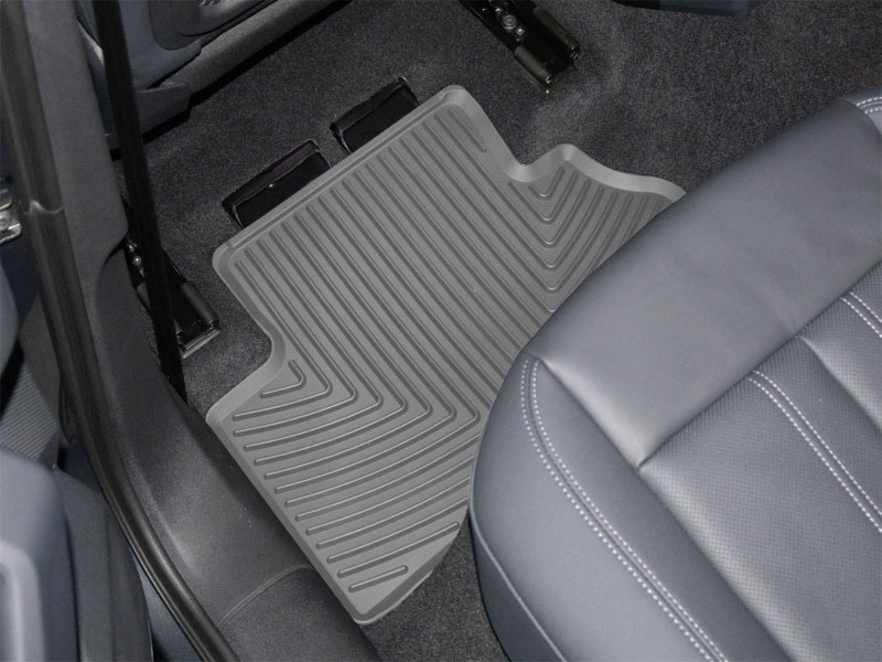 WeatherTech 18-25 Audi Q5 2nd Row Rear All-Weather Floor Mats - Grey