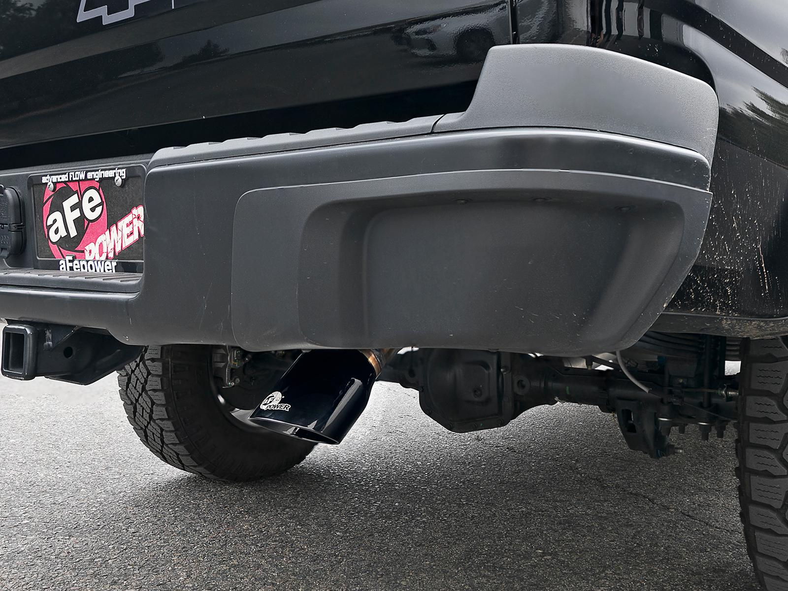 AFE MACH Force-Xp Cat-Back Hi-Tuck Exhaust System w/ Black Tip (2015-2021 Colorado, Colorado, Canyon, Canyon) - 49-44099-B