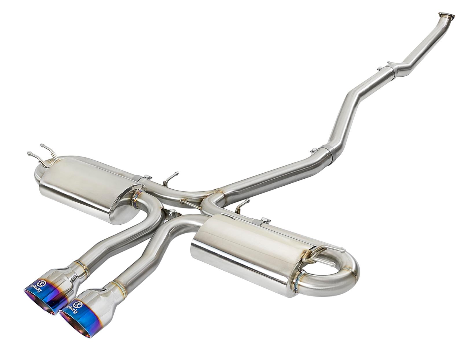 AFE Cat-Back Exhaust System (2017-2019 Honda Civic Si L4-1.5L (t)) - 49-36621-L