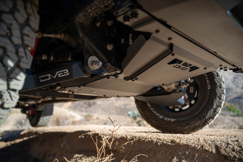 DV8 Offroad 2024-2025 Toyota Tacoma, Land Cruiser Rear Belly Skid Plate - SPTT1-09