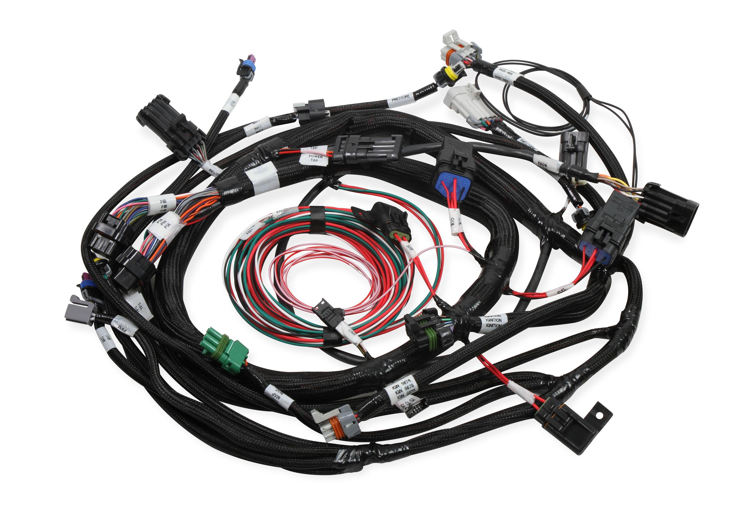 Holley Efi 558-118 Ford Mpfi W/ Cop Main Harness