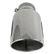 AFE MACH Force-Xp 304 Stainless Steel Clamp-on Exhaust Tip Polished (5 IN Inlet x 8 IN Outlet x 15 IN L) - 49T50801-P15