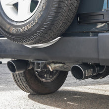 AFE Rebel Series 2-1/2 IN 409 Stainless Steel Cat-Back Exhaust System w/ Black Tips - 49-48062-B