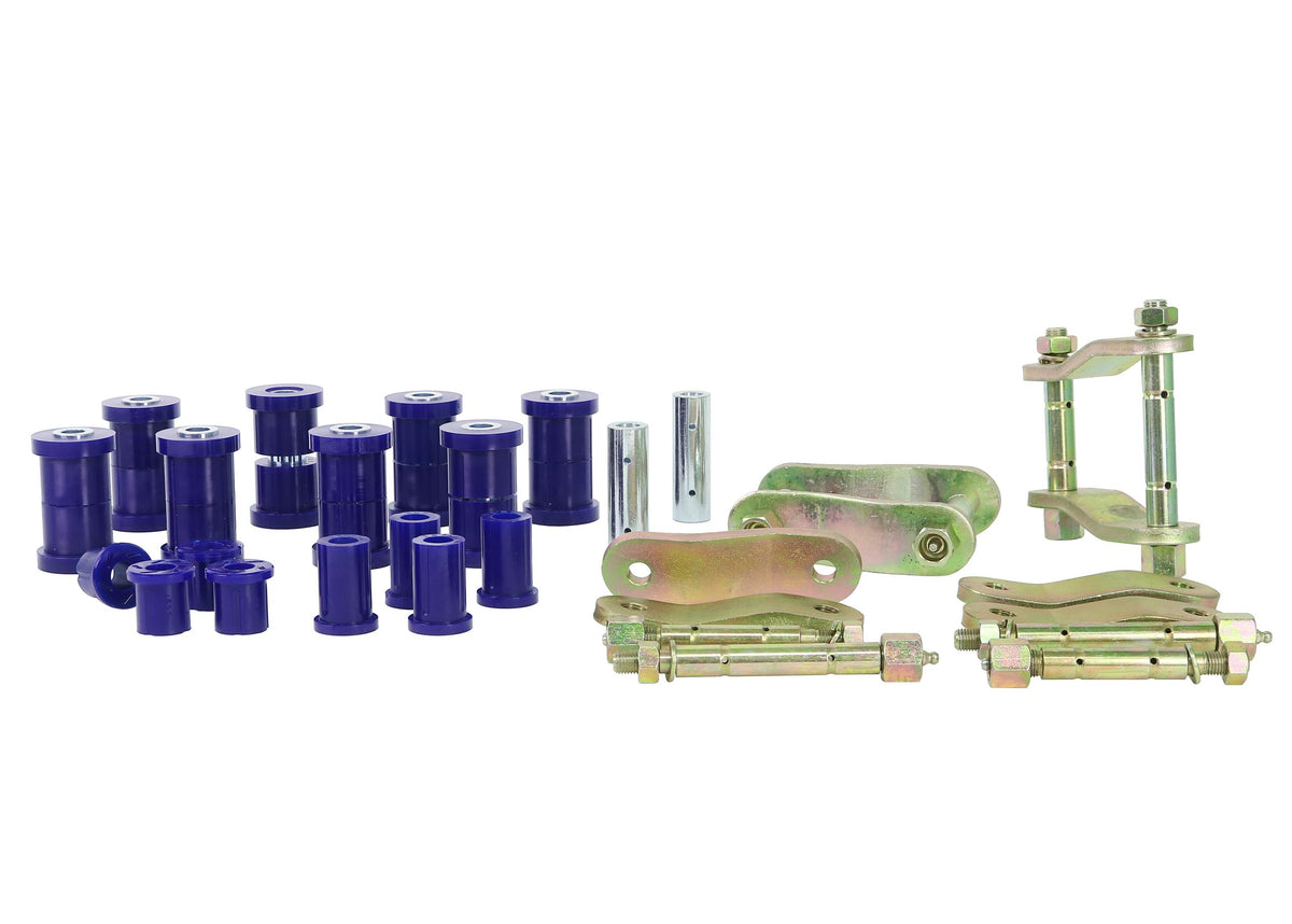 SuperPro Greasable Shackle and Bush Kit - KIT218SK
