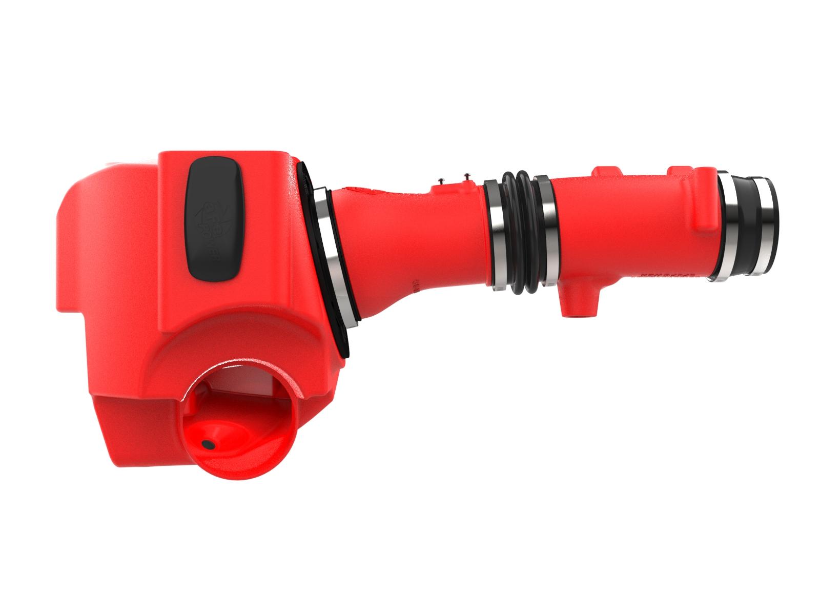 AFE Momentum GT Cold Air Intake System Red w/ Pro DRY S Filter (2022-2026 Ram, Jeep Fitments) - 50-70120DR