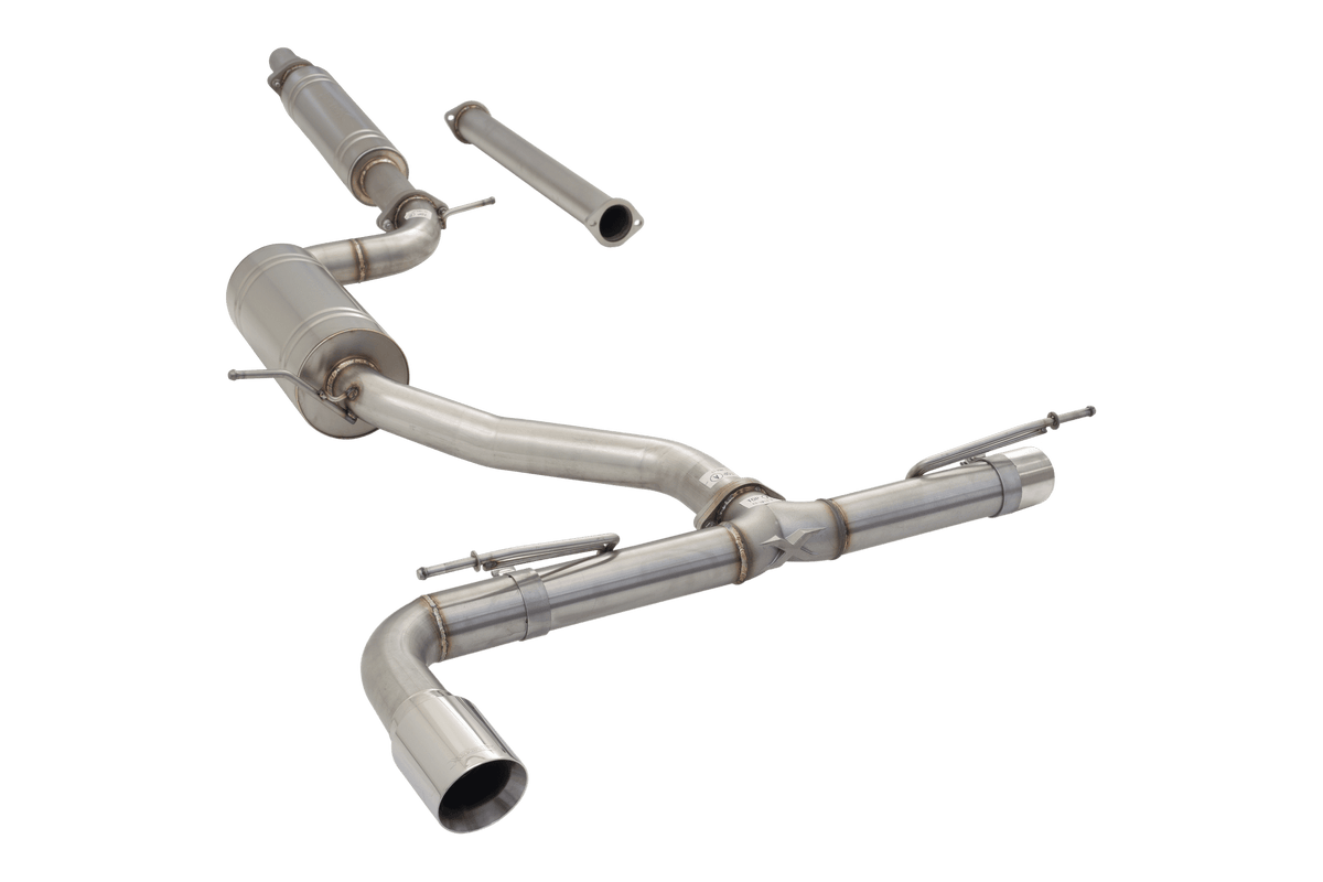 XForce Vw Golf Tsi Mk7 To Mk8 3In Cat Back Exhaust System - ESVW01CS