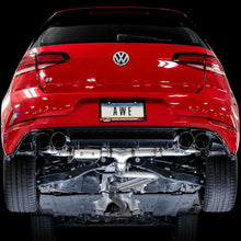 AWE SwitchPath™ Exhaust for MK7.5 Golf R - Diamond Black Tips, 102mm - 3025-43070