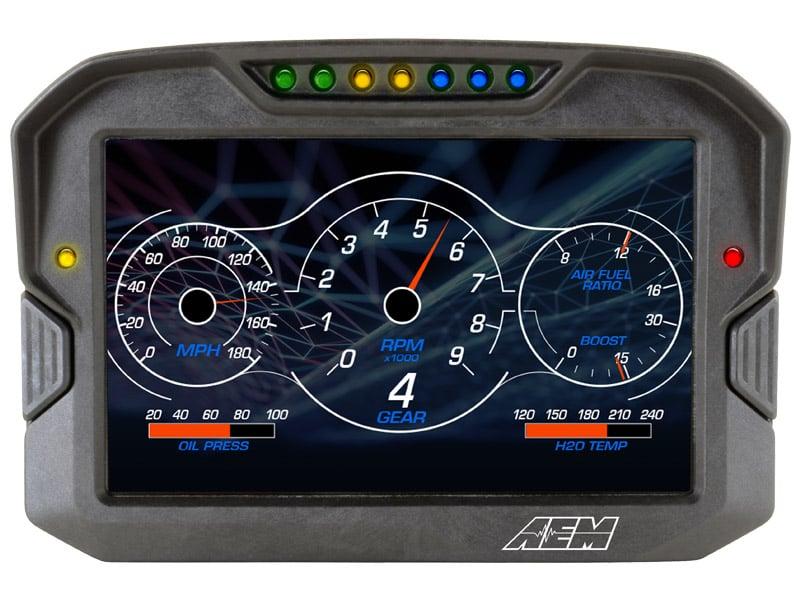 AEM Display Kit, CD-7 Carbon - 30-5700