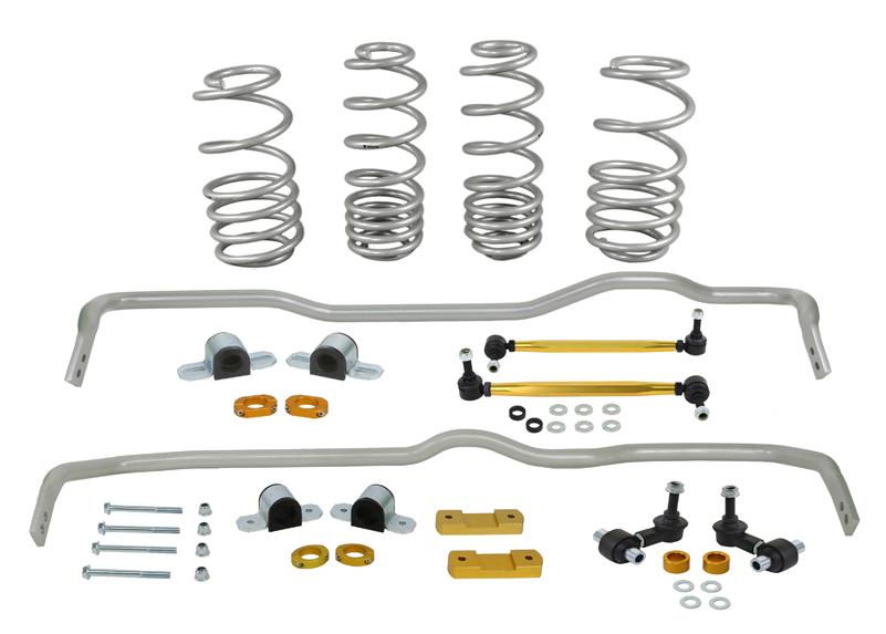 Whiteline Performance Front And Rear Coil Spring / Swaybar Kit Fits Volkswagen Golf R 15-1818 Vehicle Sway Bar And Lowered Spring Kit Contains Wsk-Vwn006 And Bwk019 Essential Does Not Fit Convertibibles Whiteline - GS1-VWN006