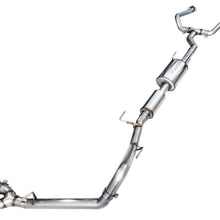 AWE 0FG Exhaust for 3rd Gen Toyota Tundra - Dual Chrome Silver Tips - 3015-32063
