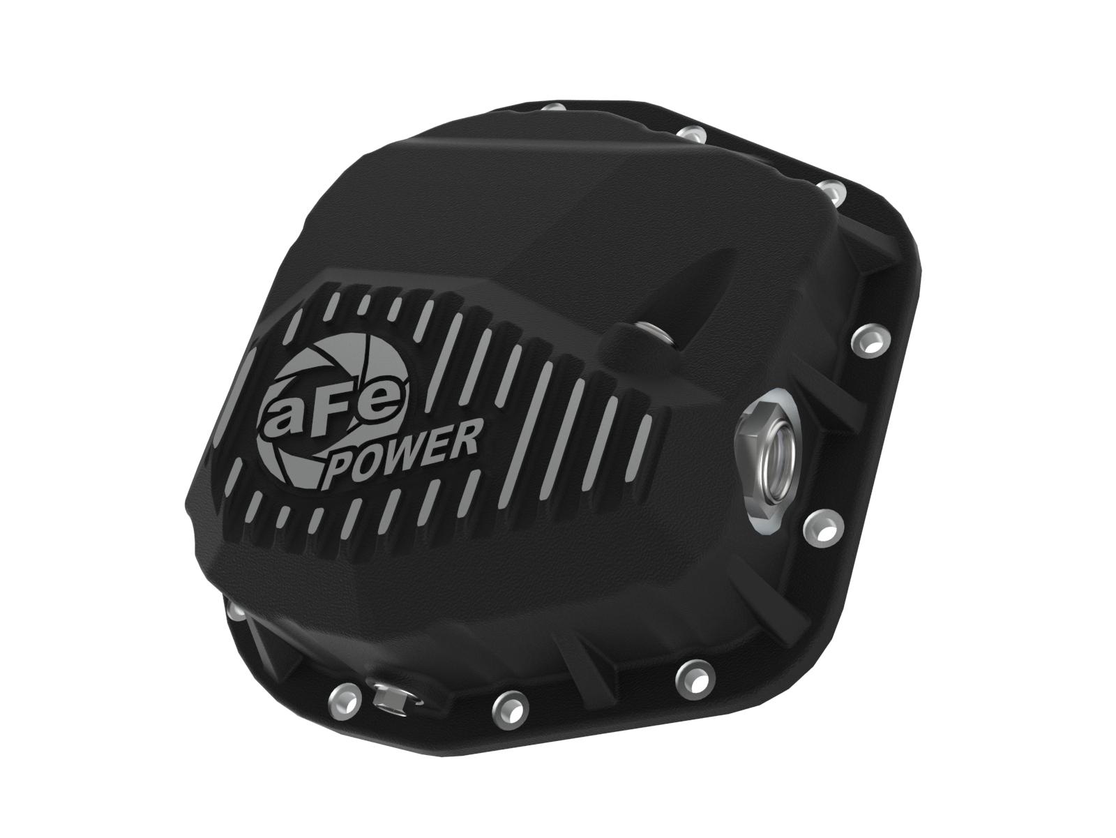 aFe Pro Series Rear Differential Cover - Black w/ Machined Fins (1997-2022 Ford F-150 / Raptor) -  46-71320B