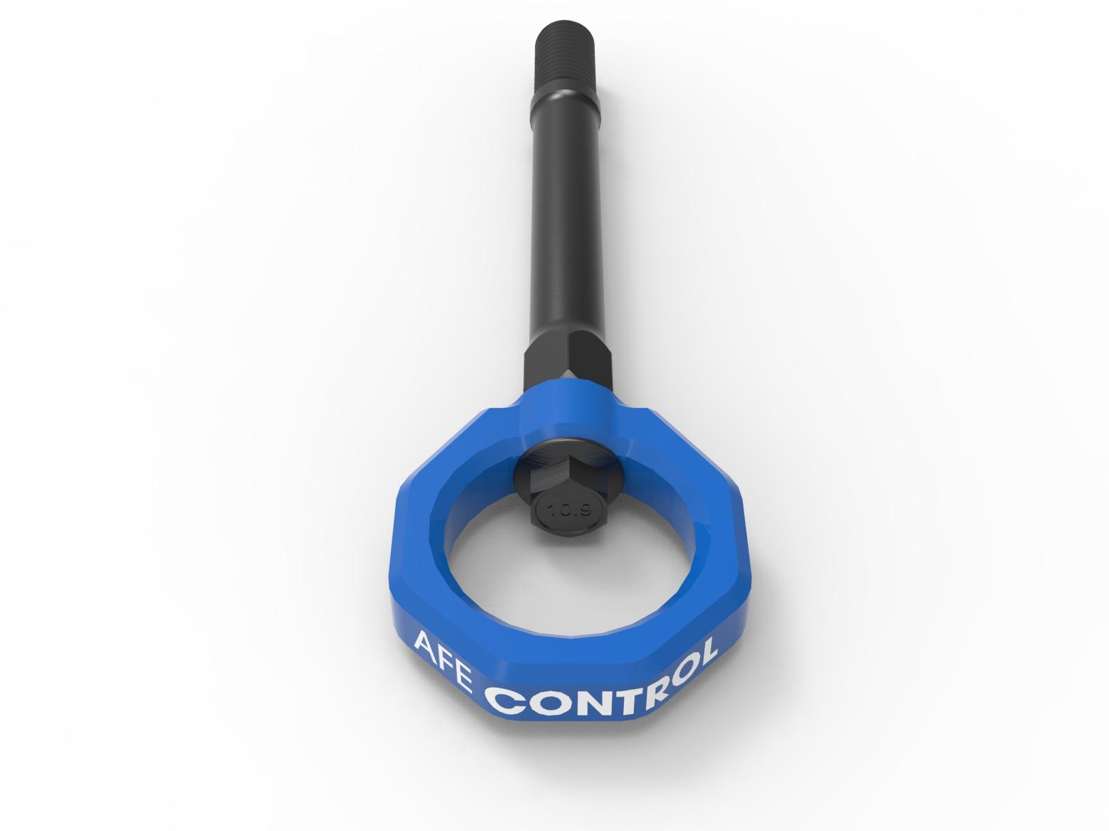 AFE Front Tow Hook Blue (2020-2023 Corvette 6.2) - 450-401014-L