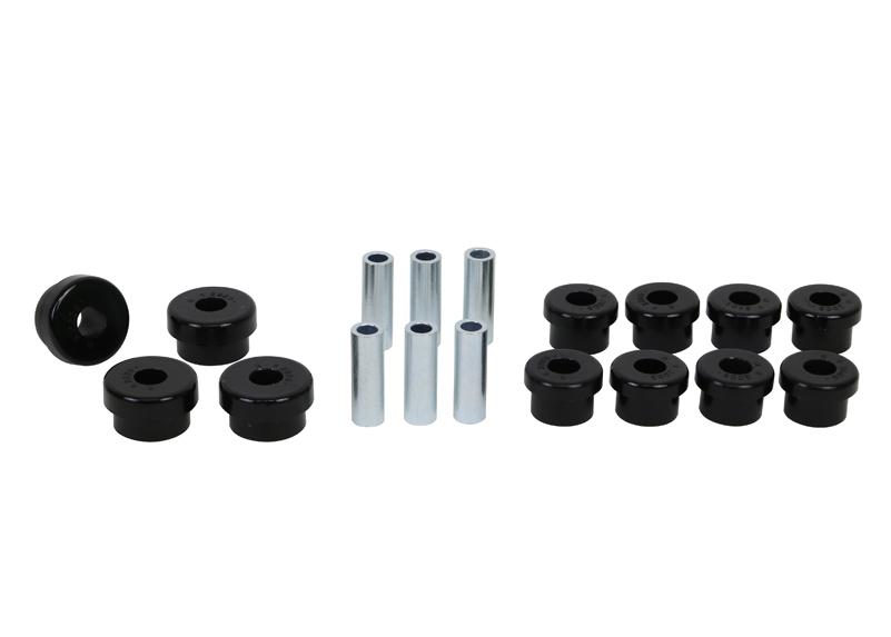 Whiteline Performance Control Arm Lower Rear Inner And Outer Bushing Suits Models With Forged Arm Includes Shock Absorber To Control Arm Bushings Whiteline (1988-2001 Civic, CRX, Integra) - W62005