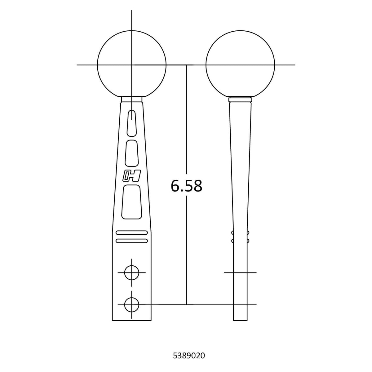 HURST Gear Shift Lever Stick - 5389020