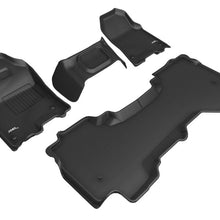 3D MAXpider 2019-2020 Dodge Ram 1500 Quad Cab Kagu 1st & 2nd Row Floormats - Black