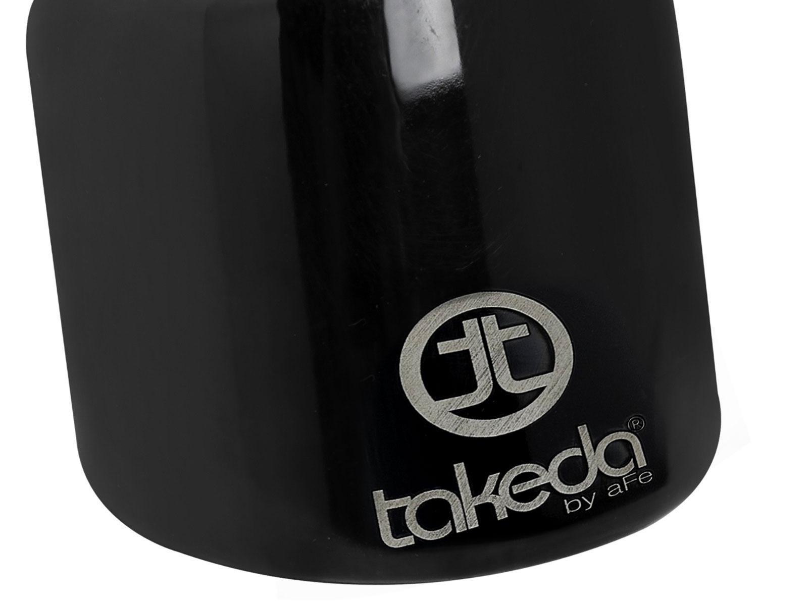 AFE Takeda 304 Stainless Steel Clamp-on Exhaust Tip Black - 49T25404-B061
